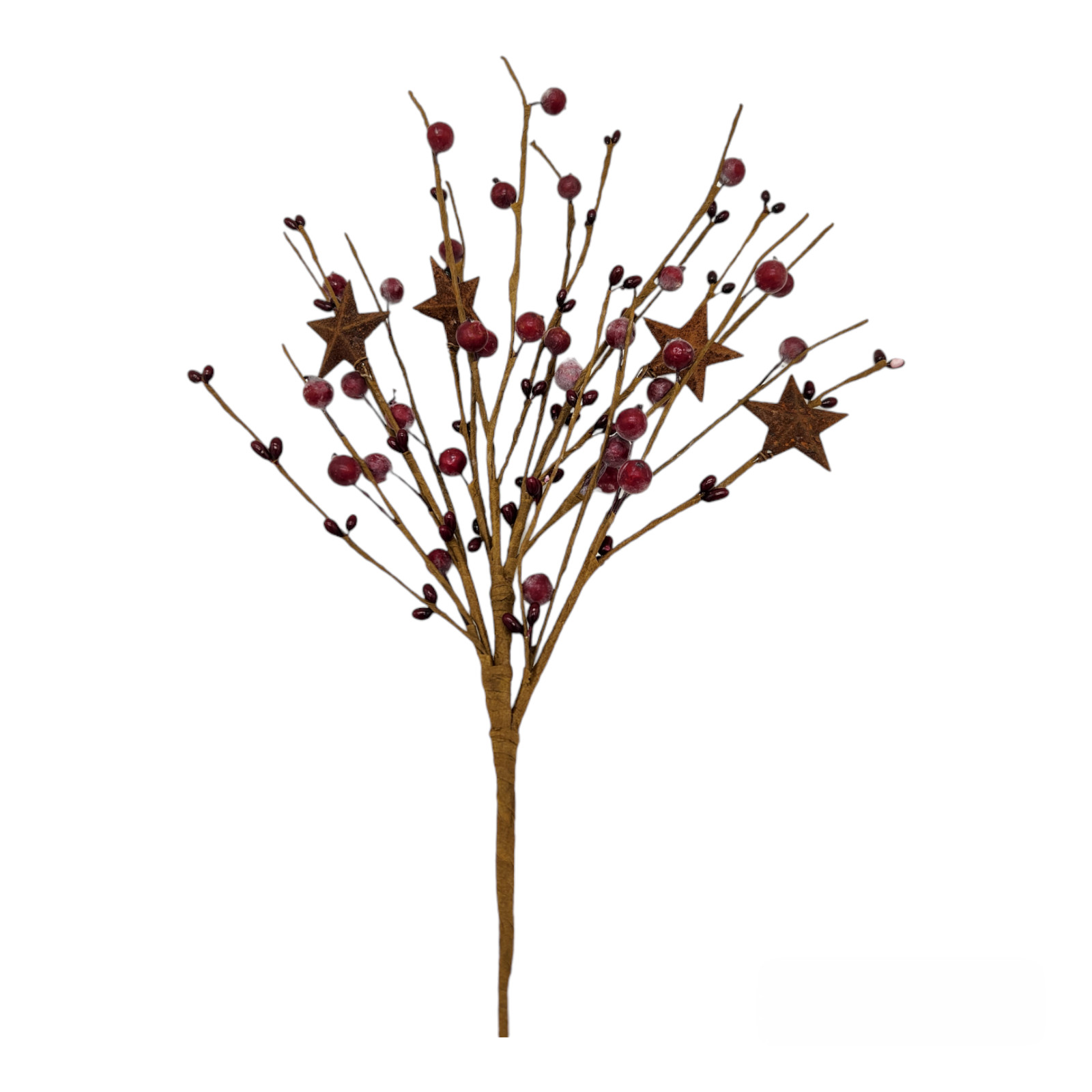 Burgundy or Red Color Berry Picks Artificial Berries Spray Home Decor N603