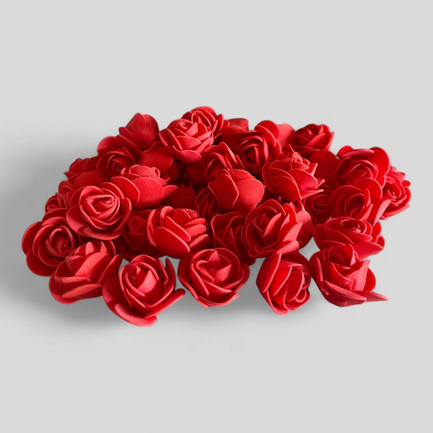 500 Pieces — 3cm Bulk Wholesale Foam Flowers for Crafts, Wedding, Shadowboxes, G