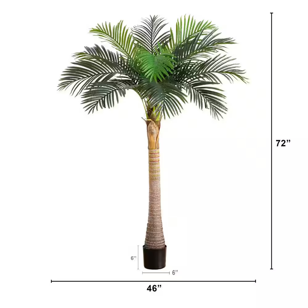 6 Ft. Artificial Coconut Palm Tree