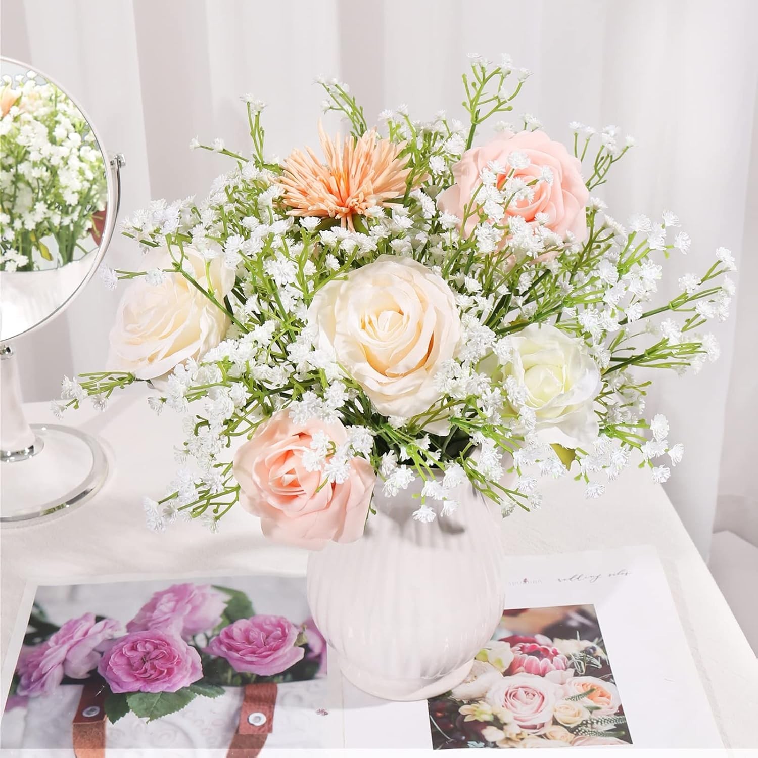 Bulk Artificial Babys Breath Flowers – Wedding Home Decor