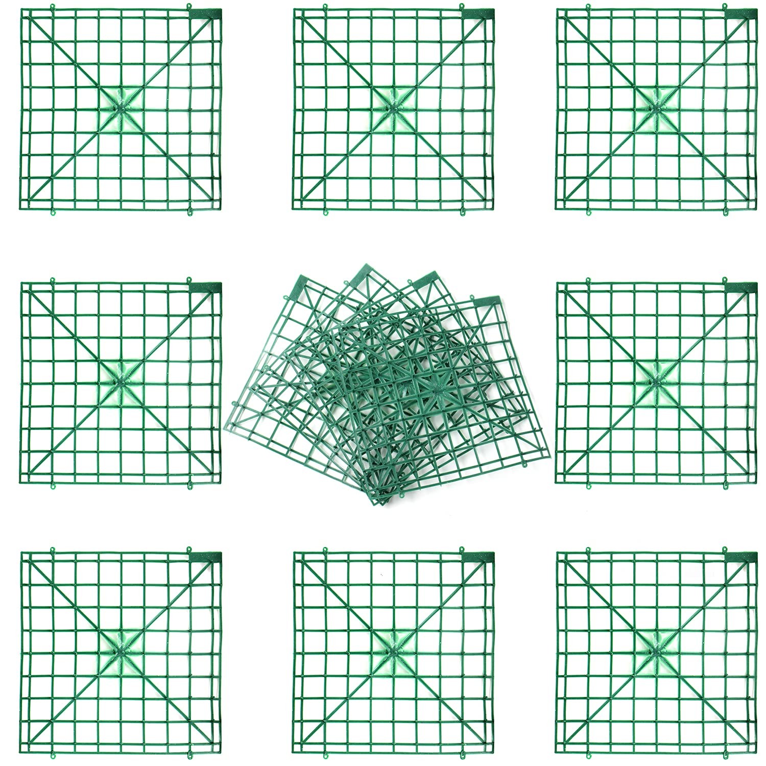 Artificial Flower Grid Panels,DIY Flowers Wall Frames,Flowers Wall Arches Bac…