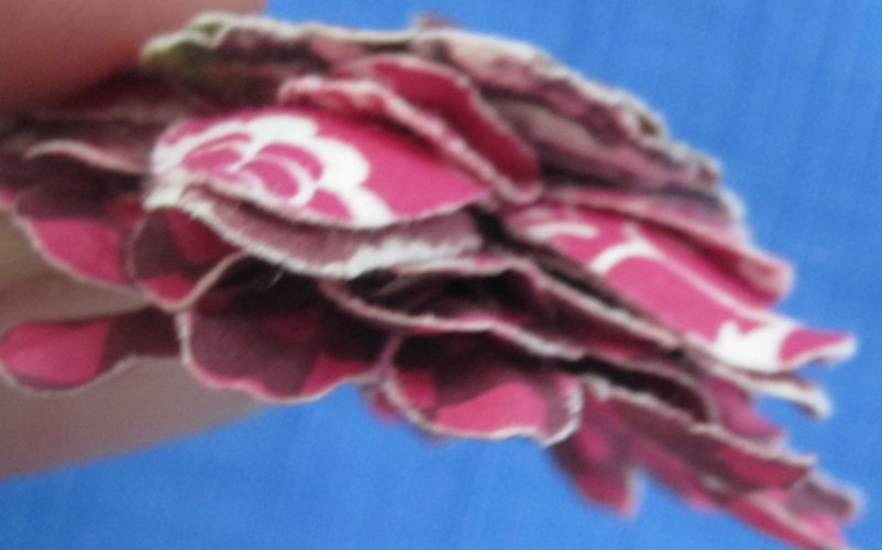 #7 Lot-44 Medium Layers Used Mulberry Flower Petals 1-3″ Brads Multiple Colors