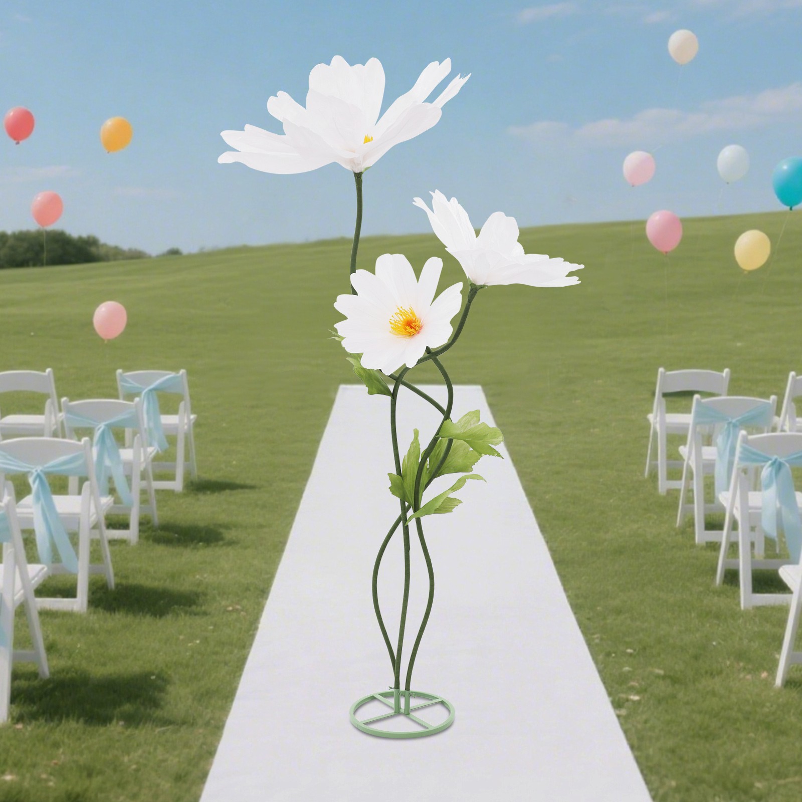 Giant Artificial Paper Flowers for Wedding Decoration Large Artificial Flower