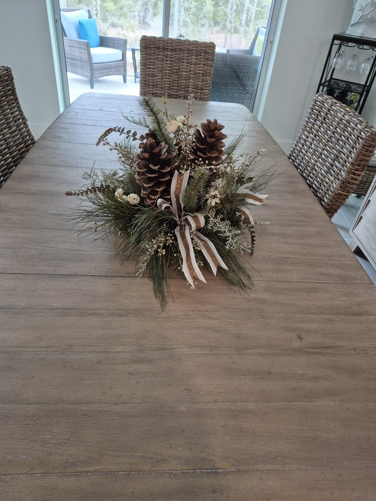 Stunning, One Of A Kind, Custom Made Floral Centerpiece New