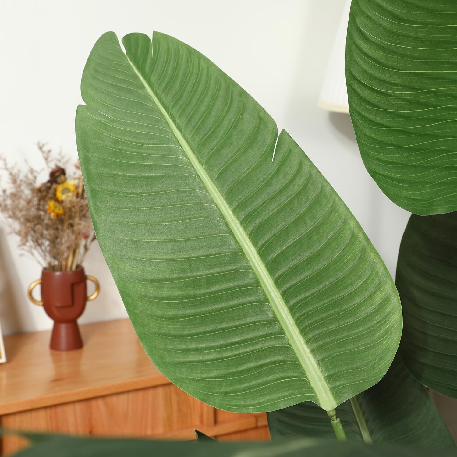 Artificial Bird of Paradise Plants in Basket