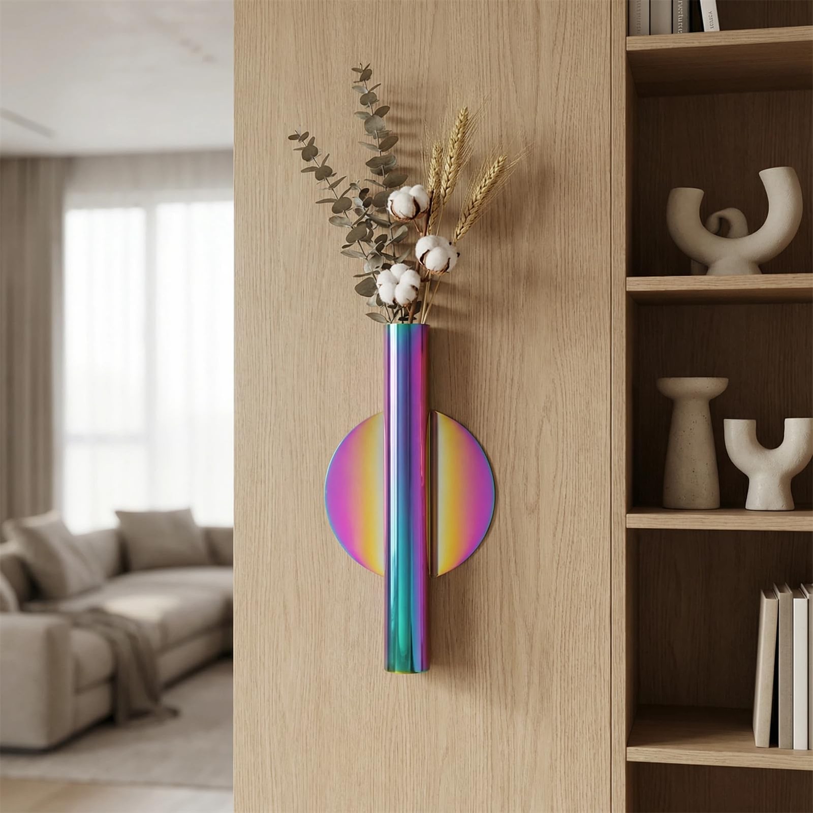 Artificial Flowers Metal Tube Decoration Holder Used to Display Faux Flowers,…