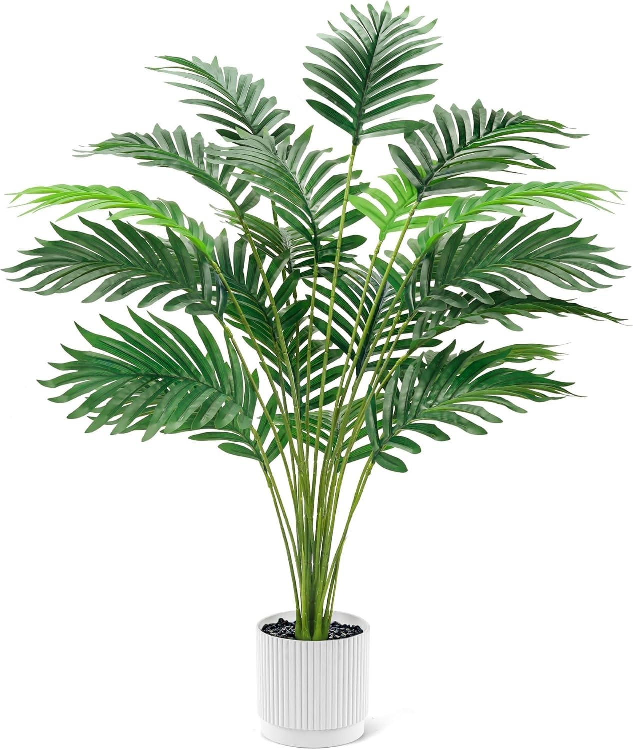 28” Artificial Palm Tree Tall Fake Tropical Faux Trees Indoor and Outdoor fo…