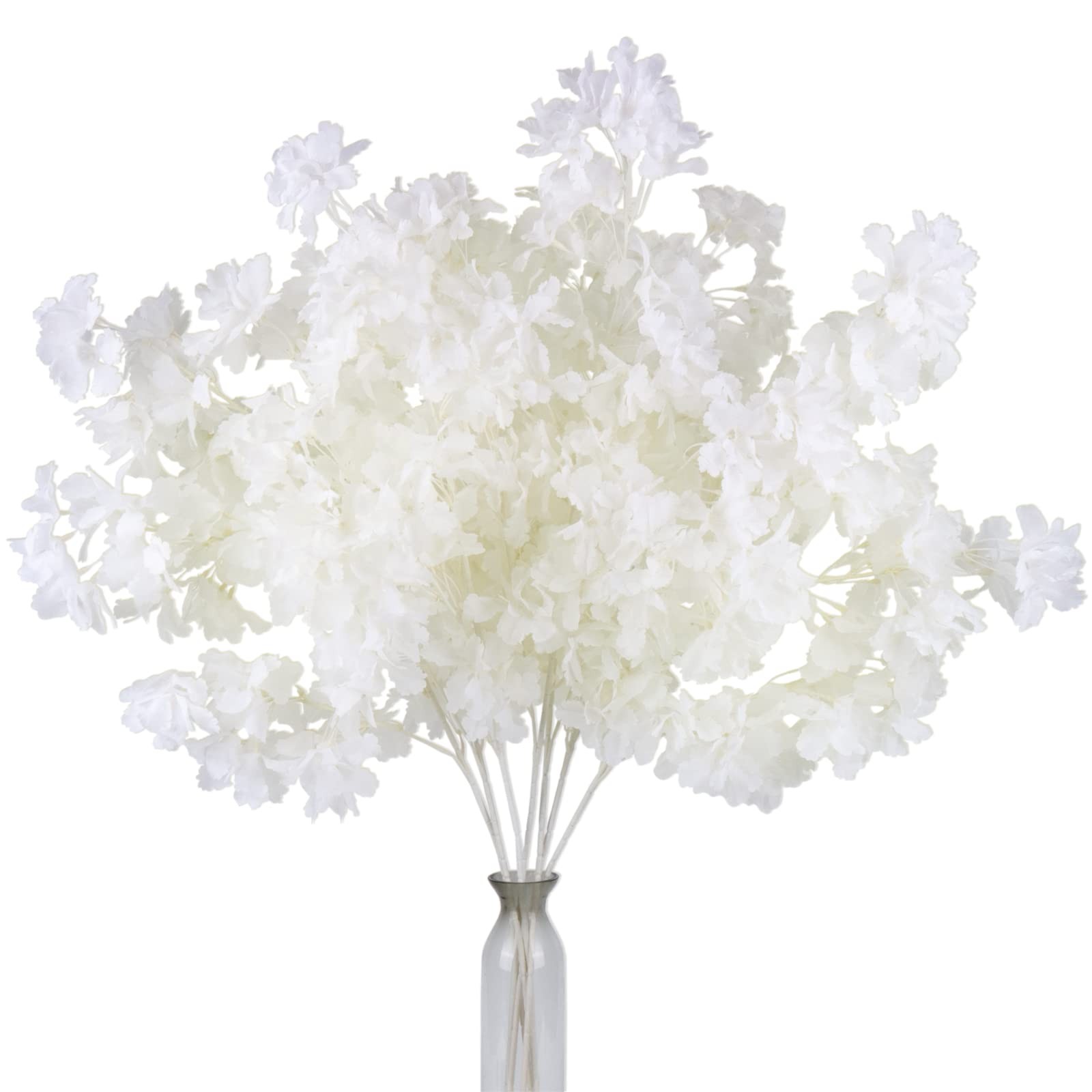 Artificial Faux Cherry Blossom Branches Decor, 35 Inch for Tall Floor Vase Us…