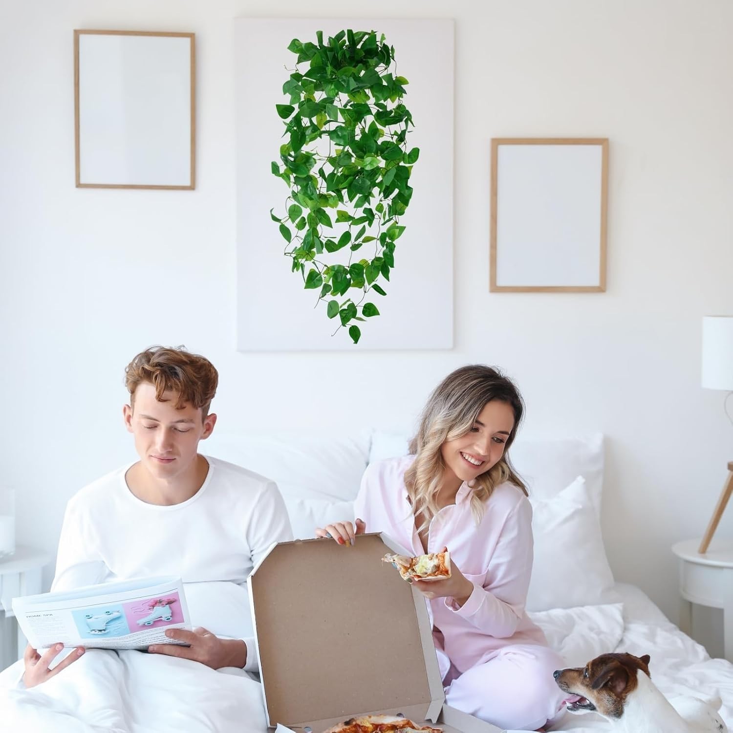Realistic Artificial Hanging Ivy Plants – Perfect for Weddings and Home Decor