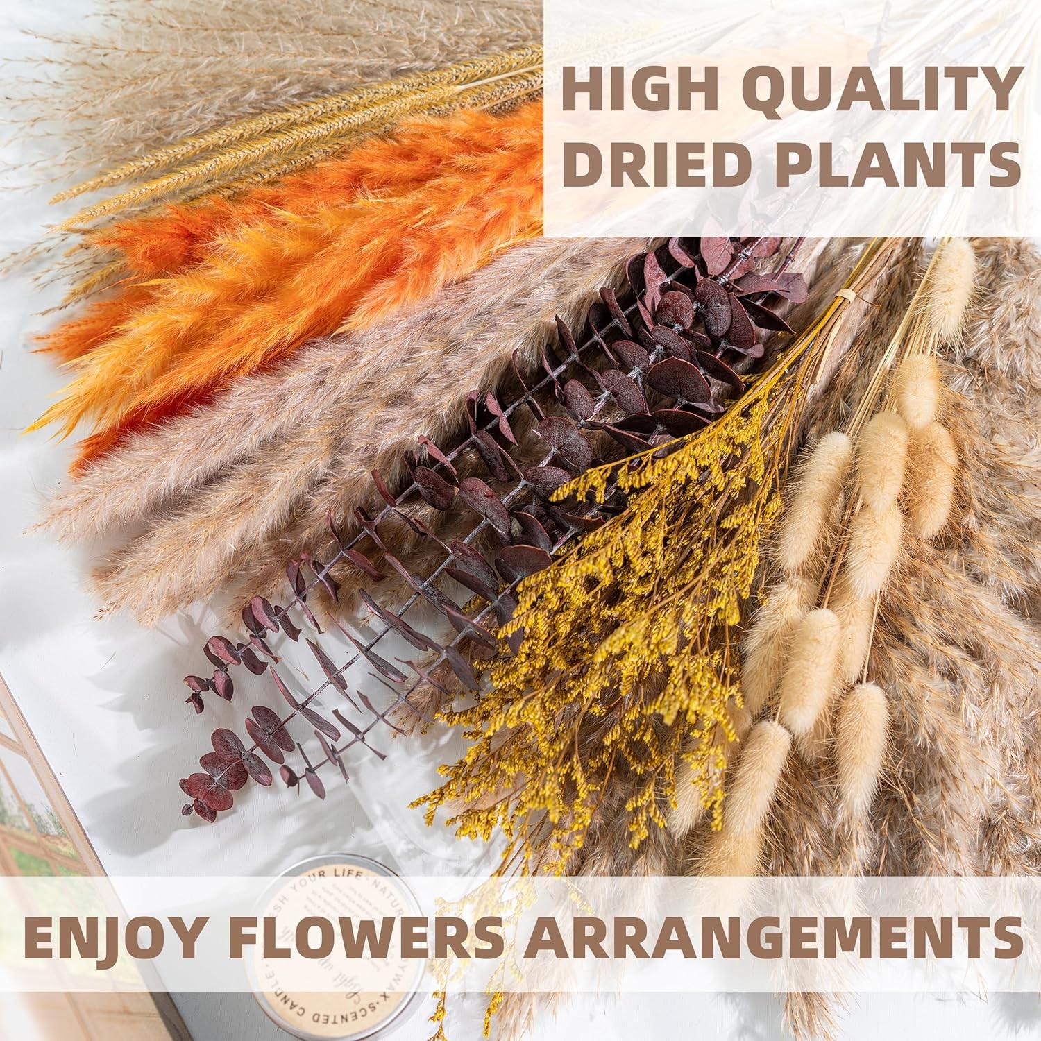 Fall Decor Pampas Grass Decor Eucalyptus Boho Decor Bouquet Dried Pampas Home