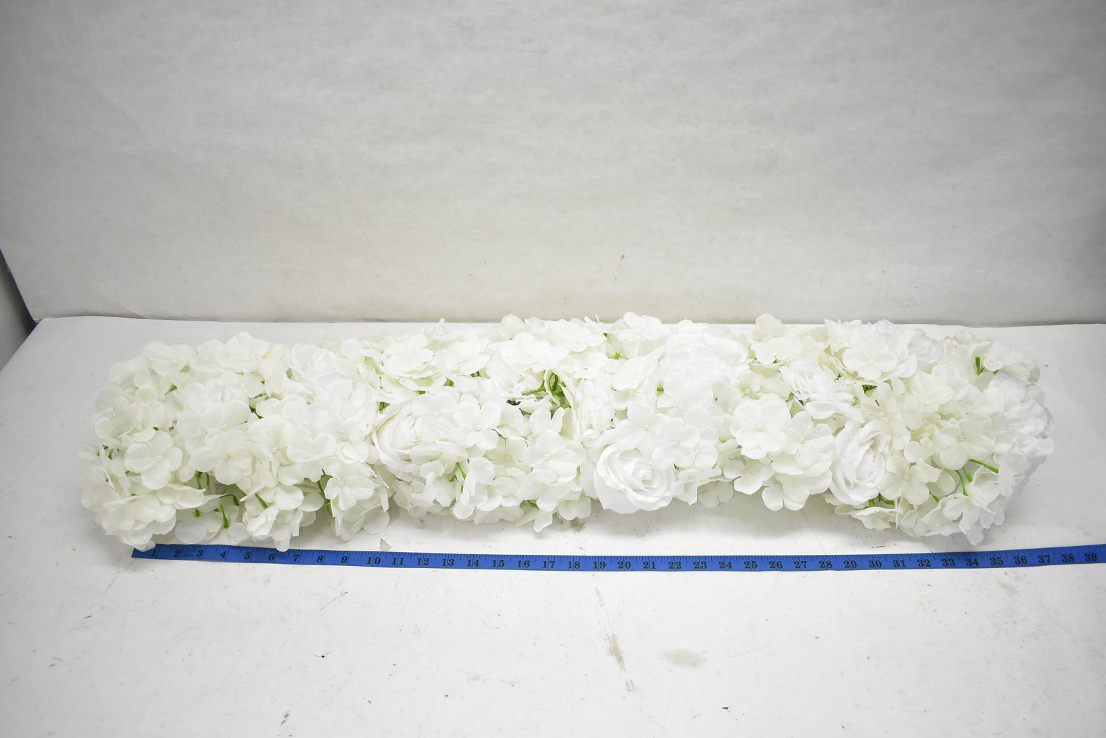5pcs Artificial Hydrangea Rose Flower Arrangement Centerpiece 36in Wedding Decor