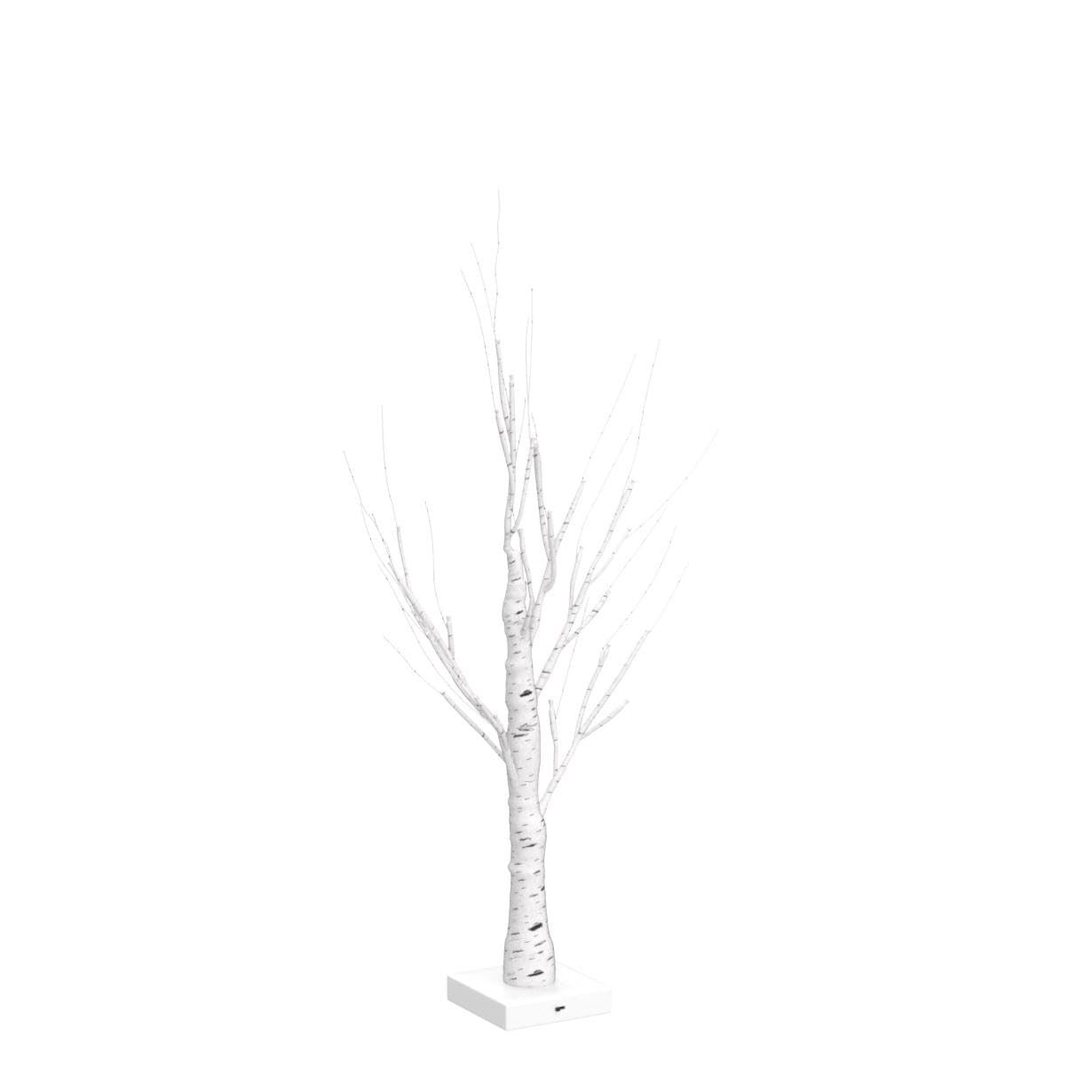 2PCS 2Ft 24 LED Birch Tree Light Bonsai Tree Light Warm White for Home Weddin…