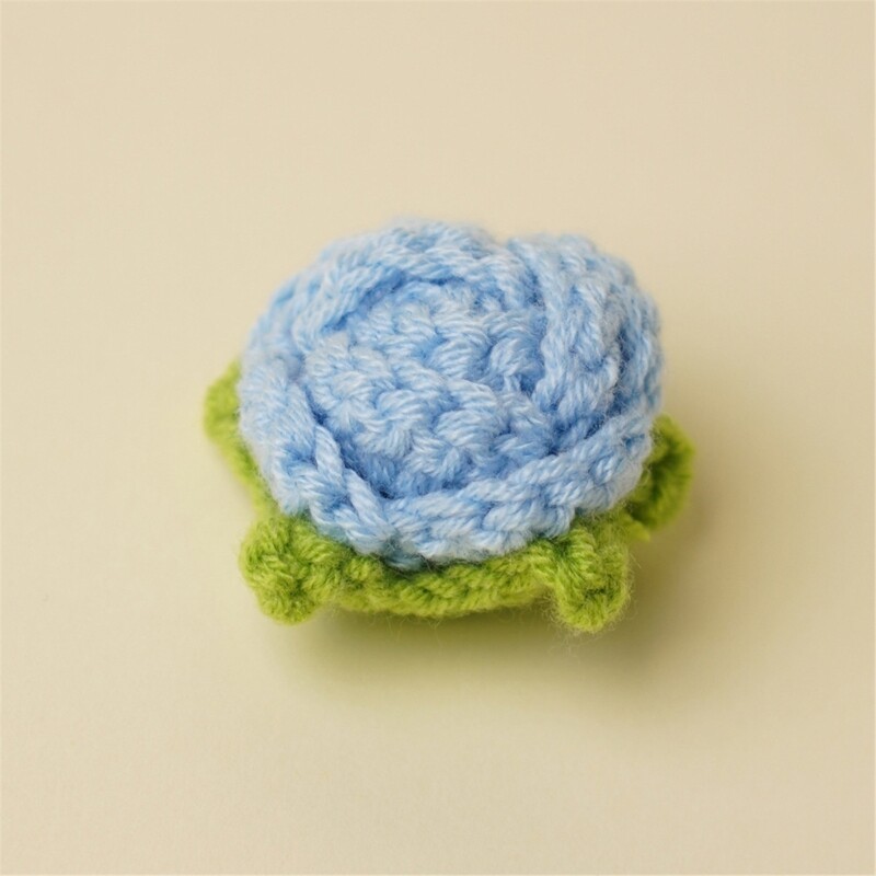 Knitting Crochet Flower Beautiful Knitted Flower for Friend
