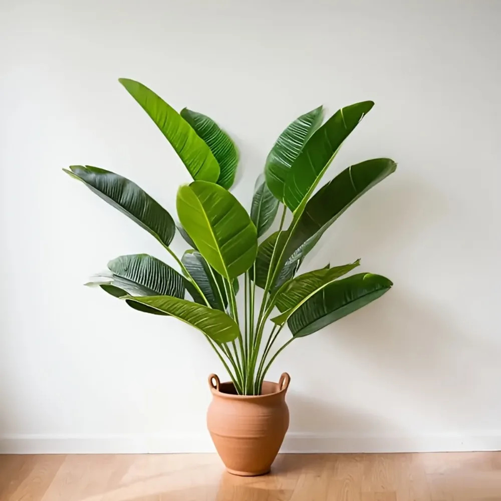 120cm 24 Leaves Artificial Plant Large Tropical Palm Tree Fake Office Decor NEW