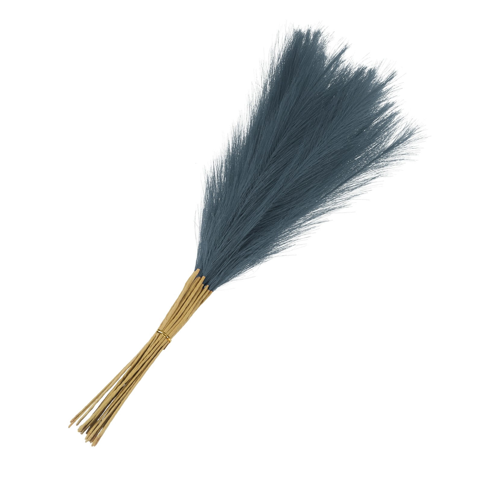 20Pcs Pampas Grass 21″ Fake Pampas Grass for Wedding Decoration Dark Blue