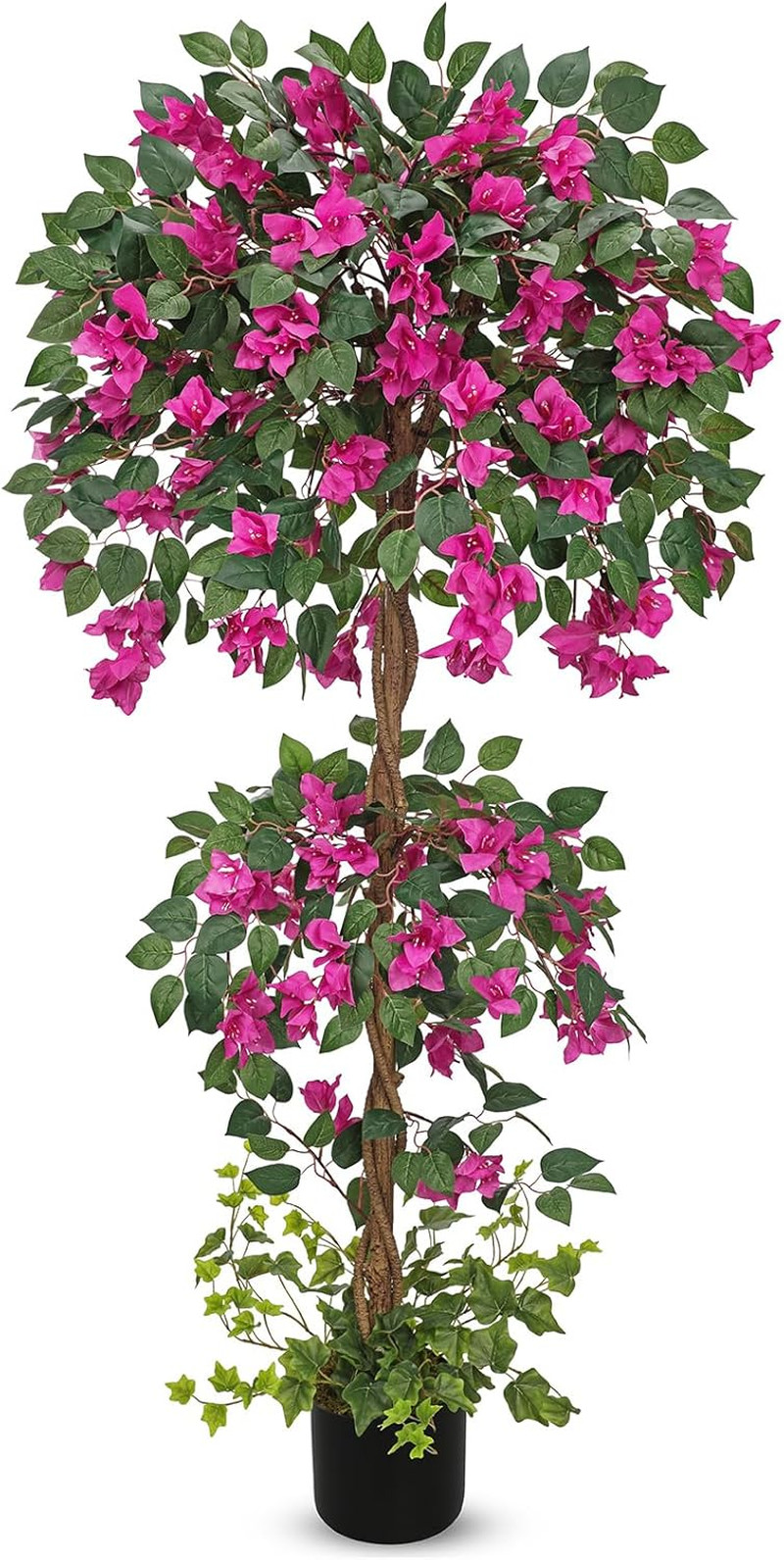 4.92FT Pink Faux Bougainvillea Tree for Home & Office Décor