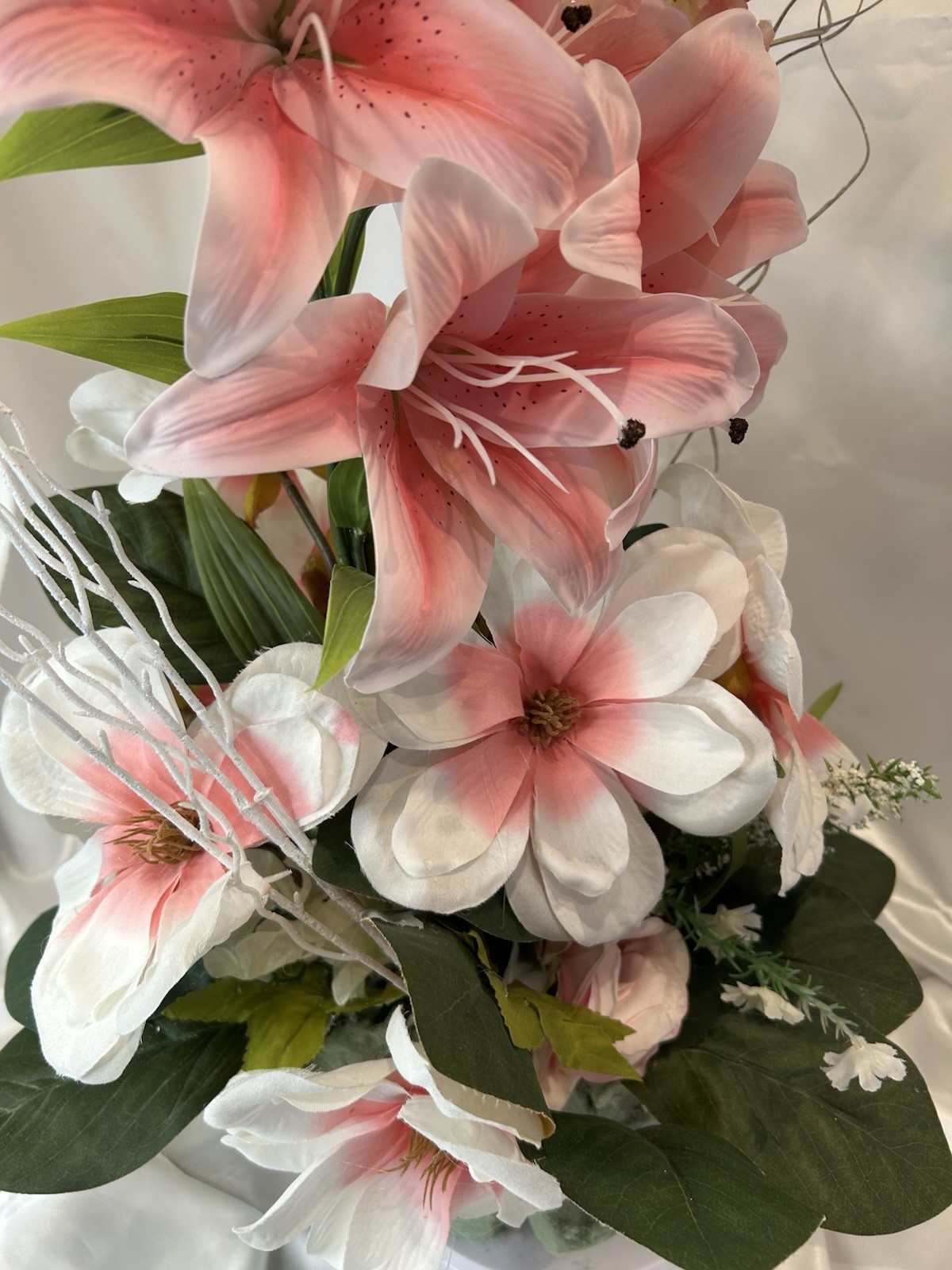 Magnolias, Lillies And Snapdragons