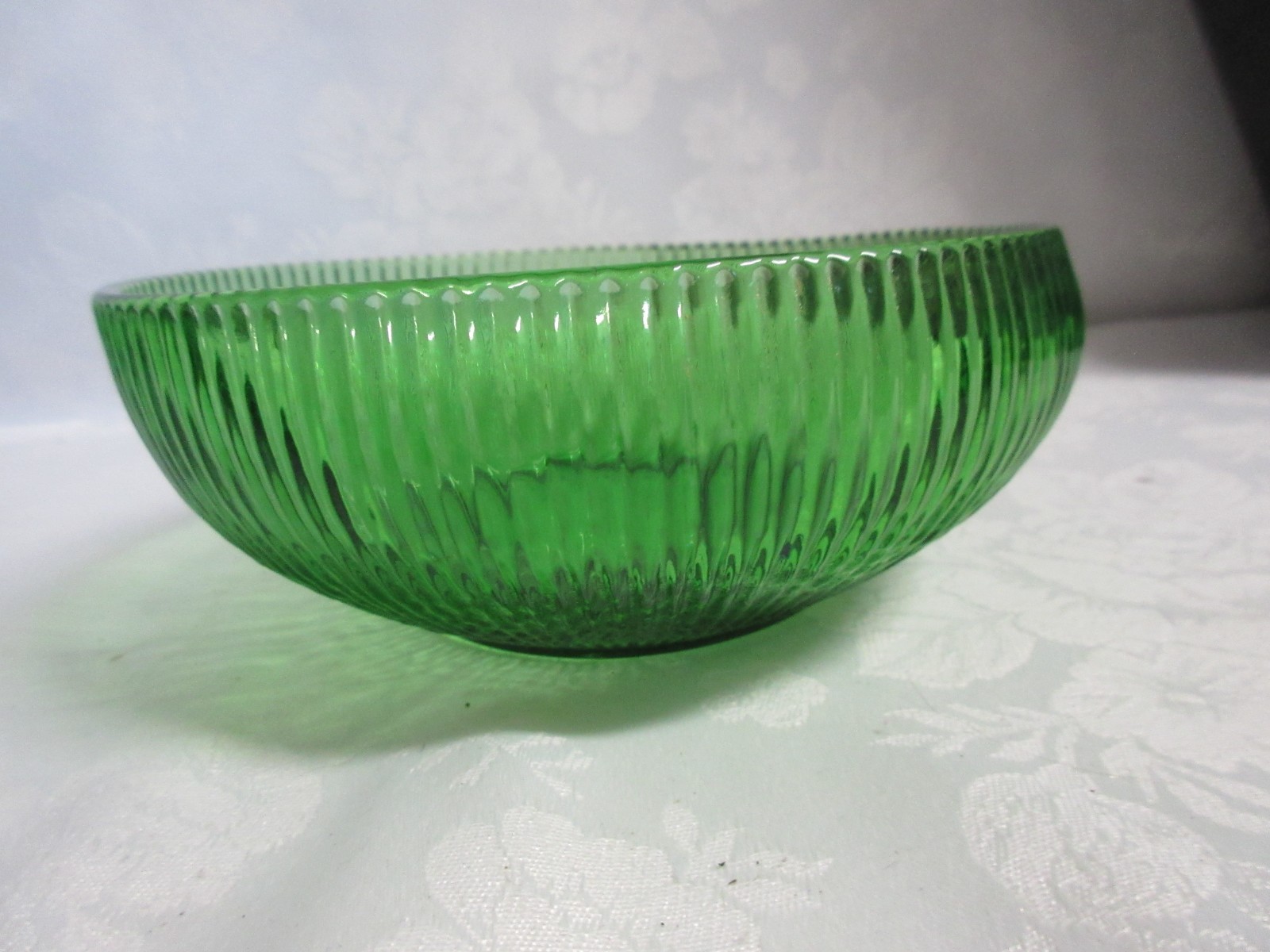 3 1950’s Vintage E O BRODY Forest Green Florist Bowls, ALL DIFFERENT!!