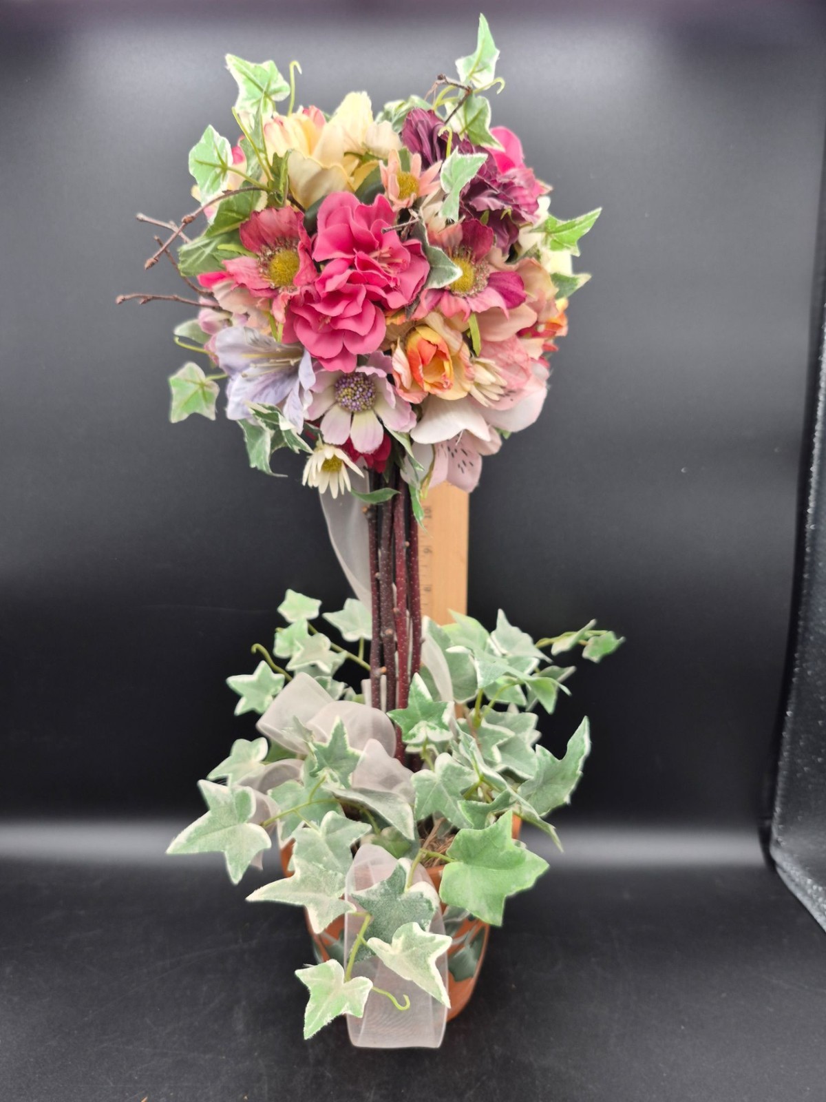 Floral Topiary, 19″