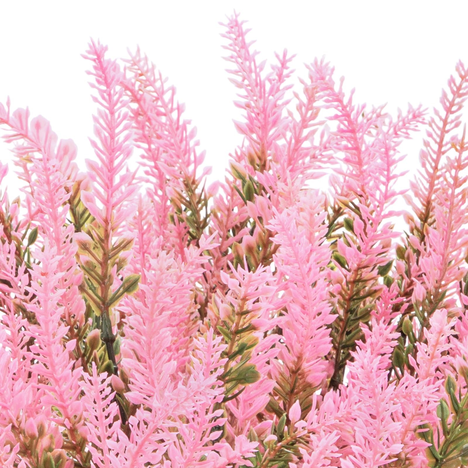 20 Bundles Fake Flowers Artificial Lavender Faux Plastic Plants Flowers for H…