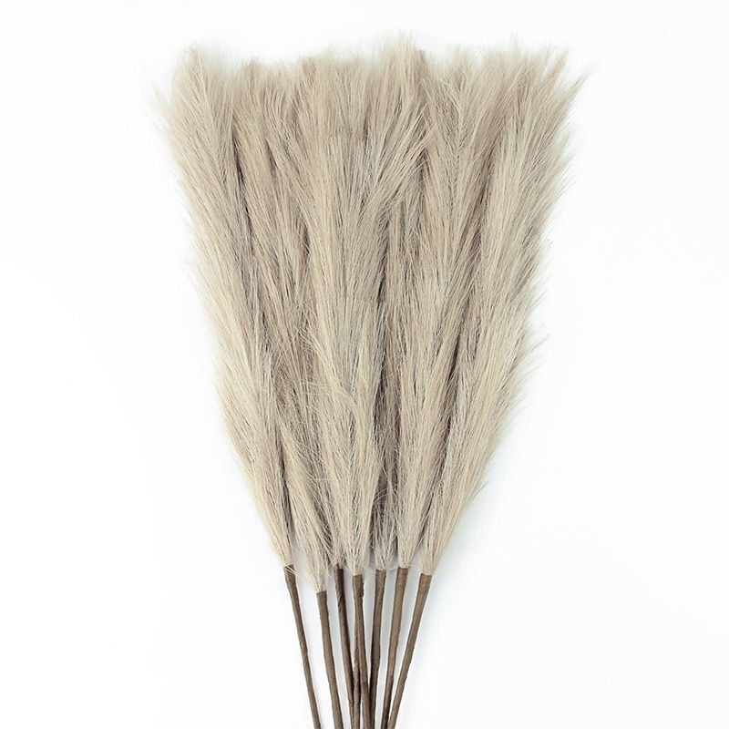 Large Artificial Plant – Pampas Grass Fake Flowers Wedding Bouquet Home Decor