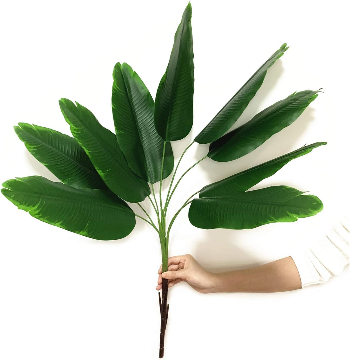 Elegant 30-Inch Faux Bird of Paradise Plant – Lifelike Home Decor (2 Pack)