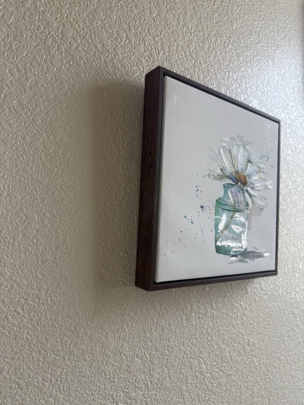 Pair of ‘Fresh Little Flower’ Wall Decor Canvases