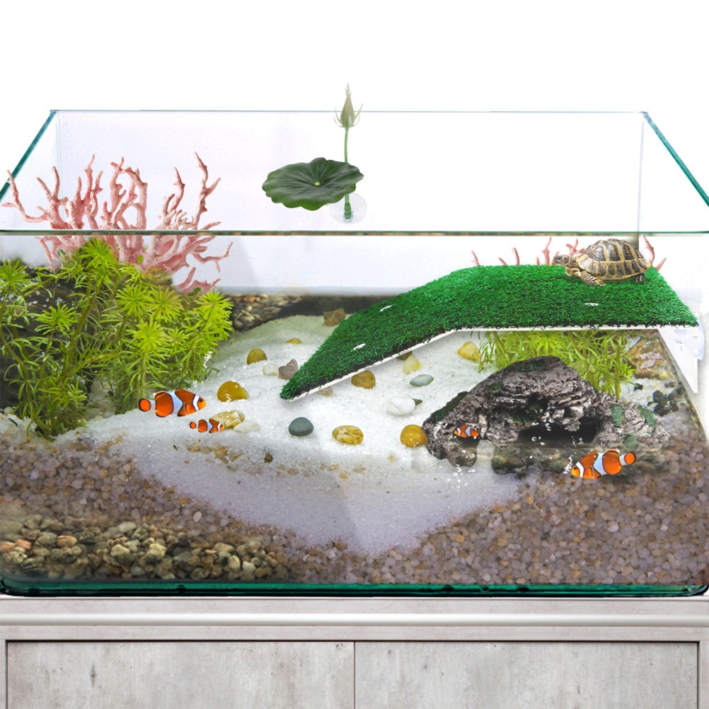 2Pcs Reusable Betta Fish Leaf Hammock with Suction Cup for Aquarium Relaxing