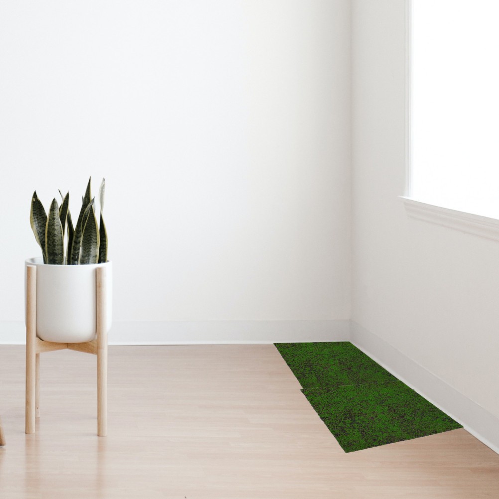 Simulation Moss Mat Green Artificial Grass Panel for Micro Landscape Decoration