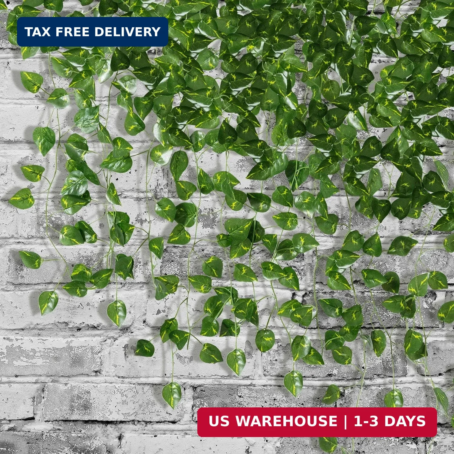78-Ft 12 Pack Silk Artificial Ivy Vines Leaf Garland Plants Hanging Weddin