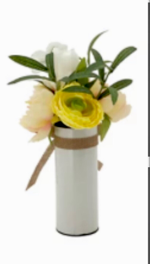 NWT Sonoma Goods For Life Artificial Pastel Floral Table Decor