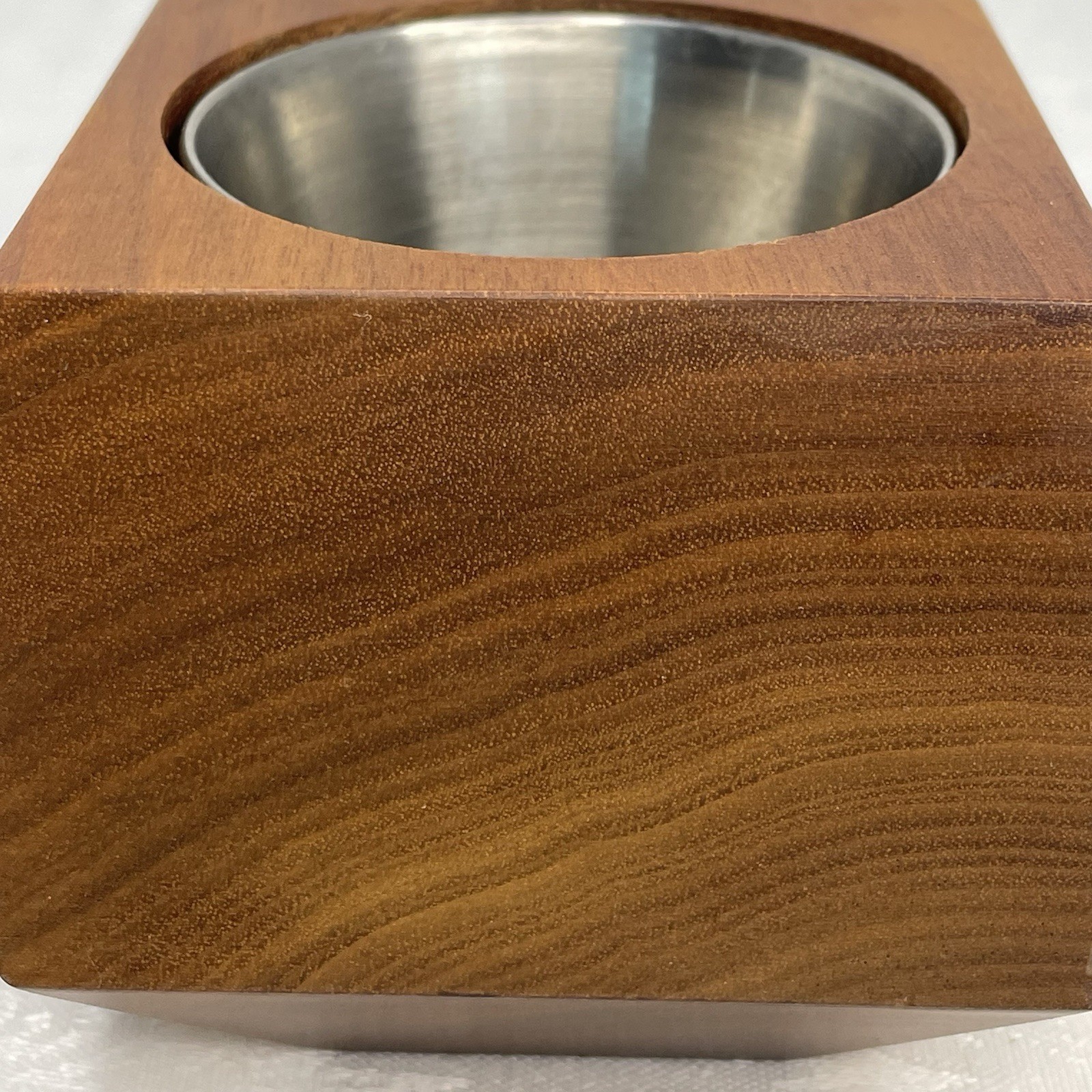 Revolution Design House Box Car Planter Walnut w/ Stainless Steel Planter Insert