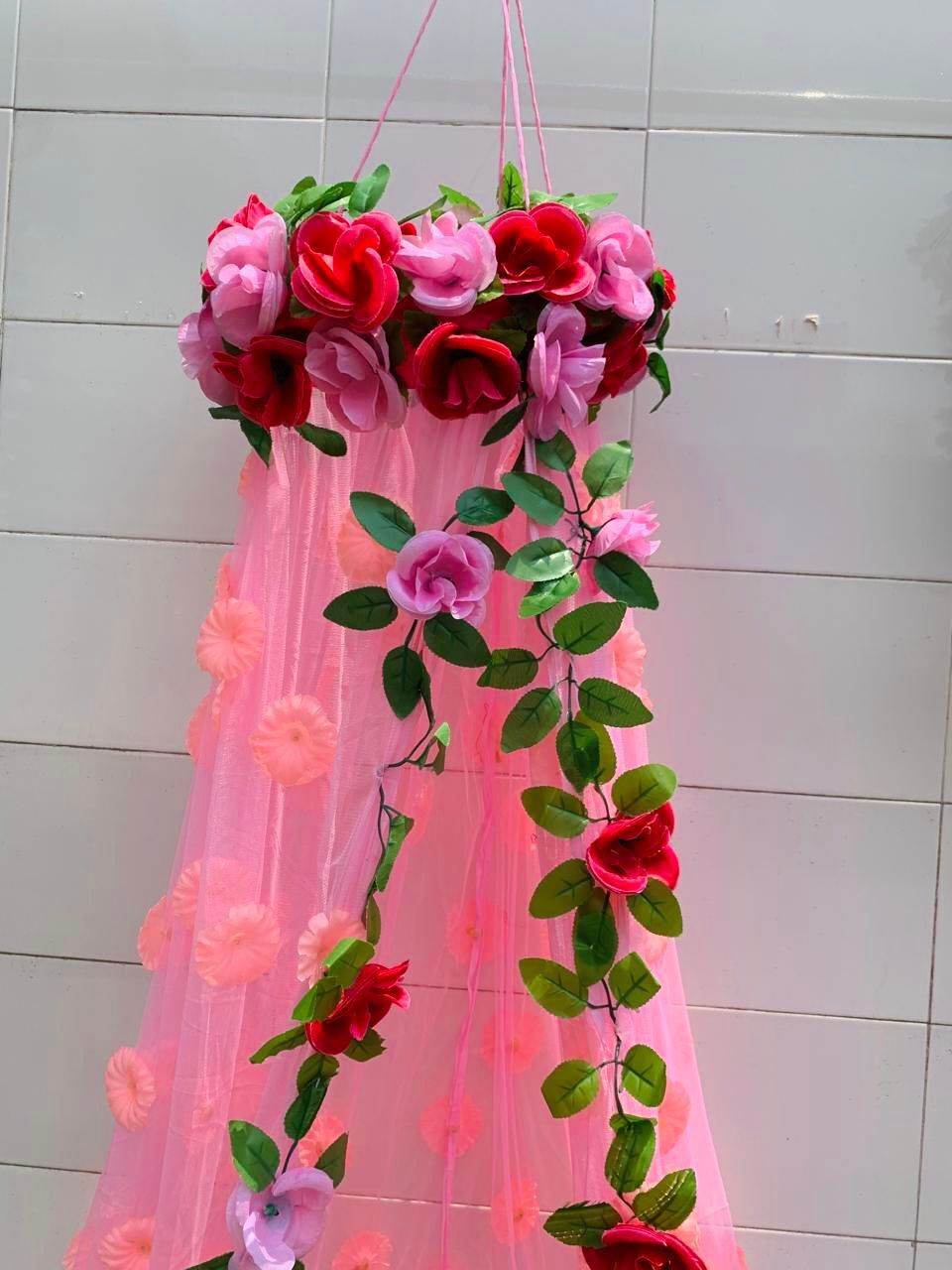 Haldi Canopy Decor Curtain For Decoration Stage Backdrop NIkha Photo Prop Decor