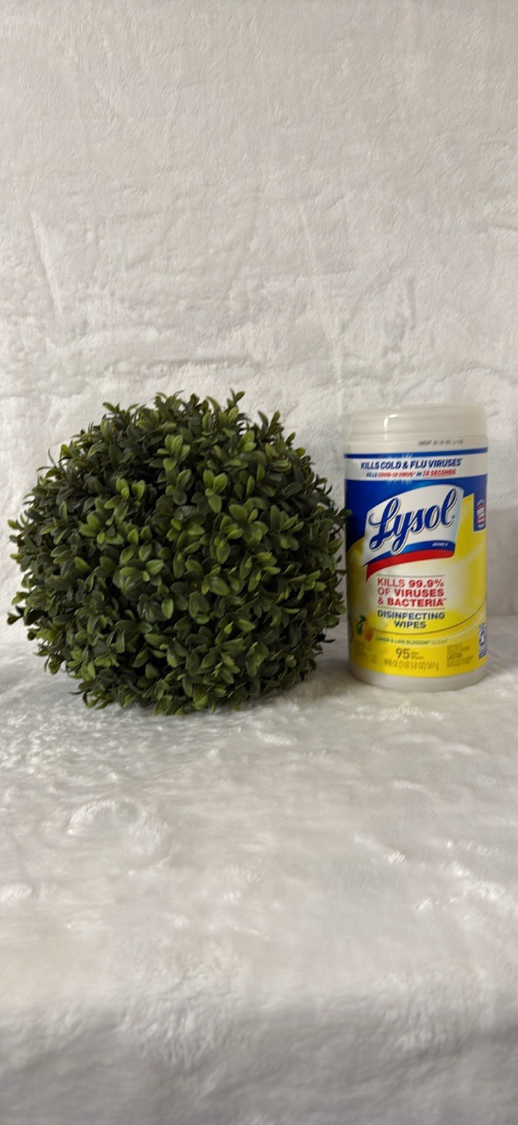 Homeford Synthetic Boxwood Plant Ball 9”Dx9”Wx9H”