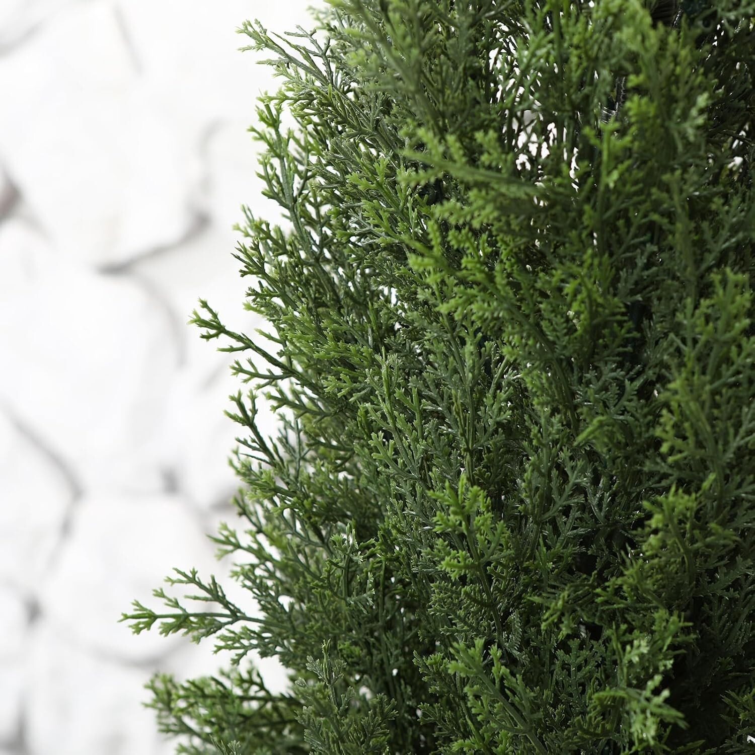 Set of 2 – 4FT Artificial Cedar Topiary Trees for -Round Outdoor Elegance