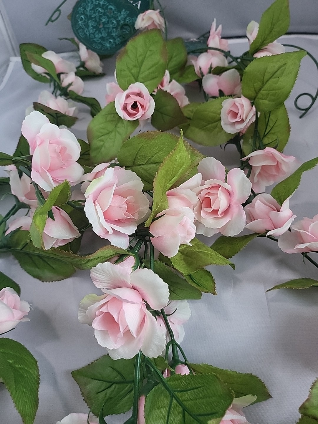 Set Of 2 – 6 Ft Bella Synthetic Rose Flowers #500207