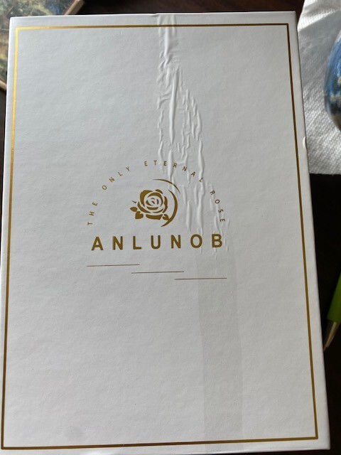 ANLUNOB The Only Eternal Rose- Blue – Great gift for Mom, Grandmother, Sister