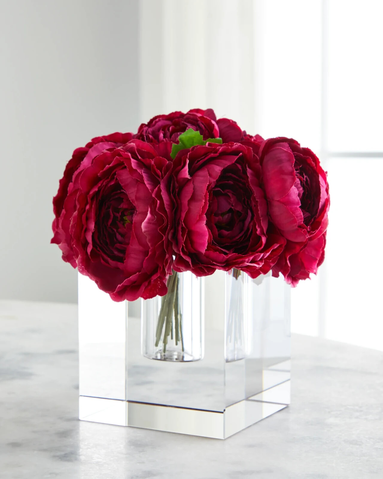 JOHN – R1CHARD Collection- Plum Delight Faux Floral Arrangement