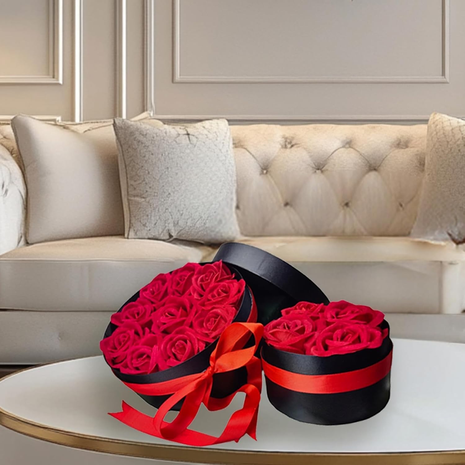 Maintenance-Free 10 PCS Velvet Red Flowers – Perfect for Bouquets & Centerpieces