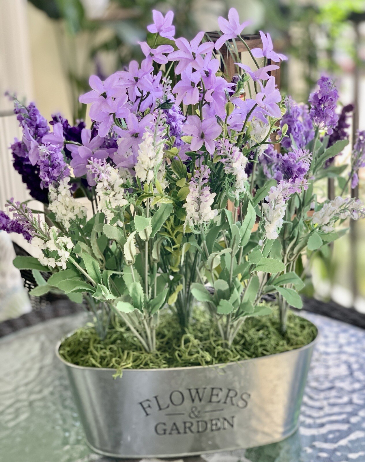 Flower Arrangement Lavender Flowers for Garden and Home Decoration CP00123