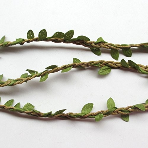 10M Artificial Vine Fake Foliage Leaf Plant Garland Rustic Wedding Home Decor
