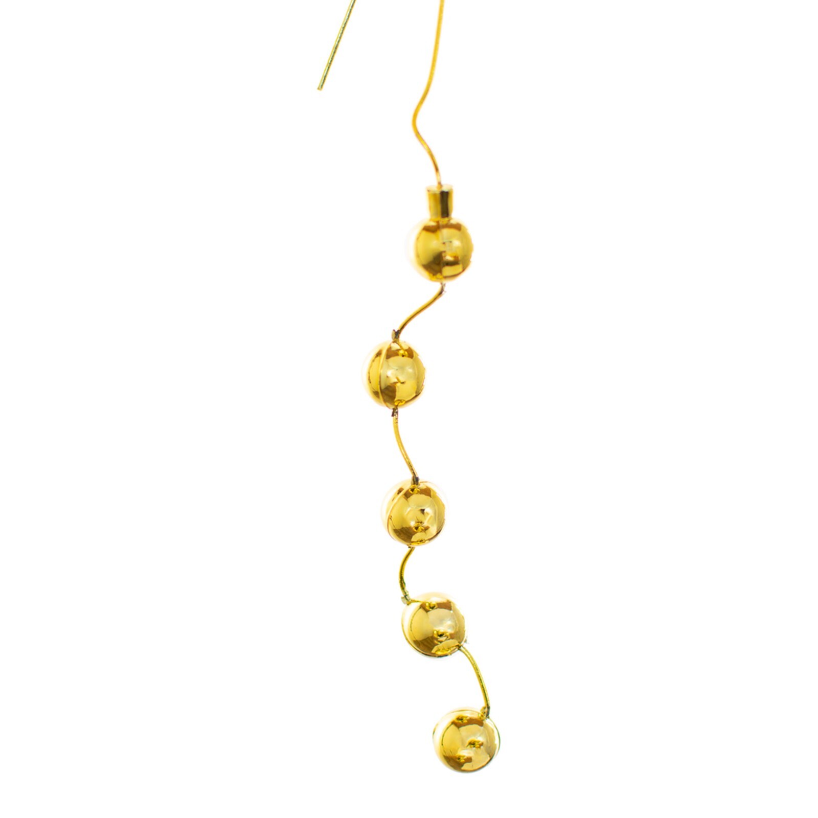 Artifical Gold Berry Stem Branches Christmas Tree Ornament Picks, Pack of 48