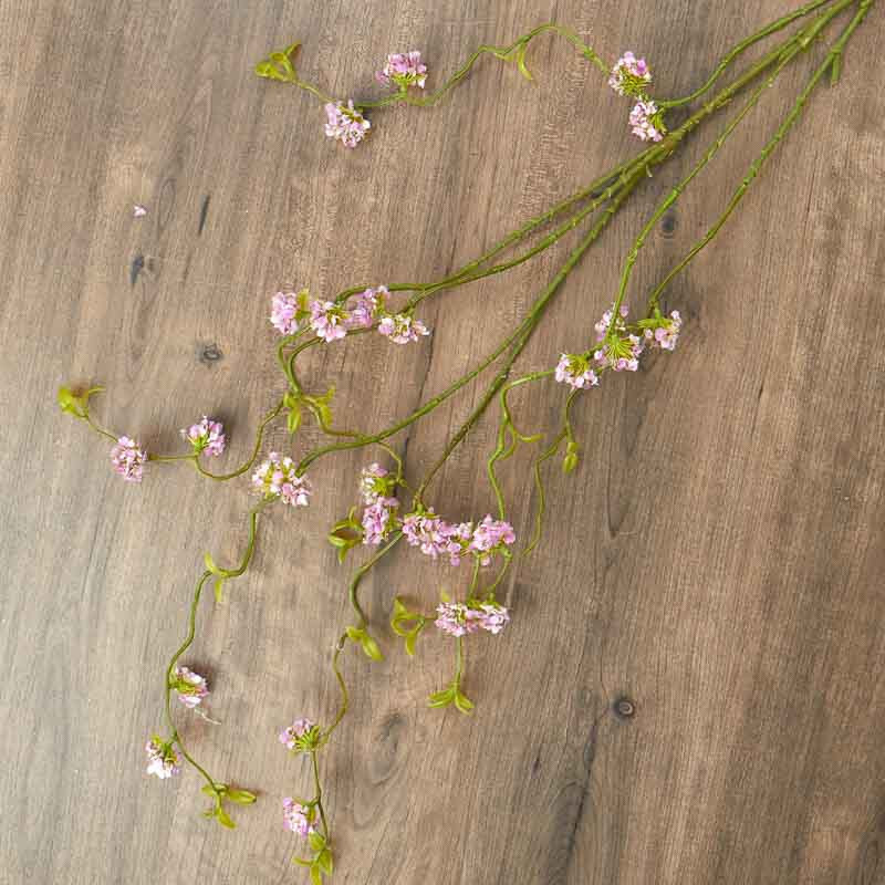 Package of 2 Large Artificial Pink Lace Flower 46″ Sprays