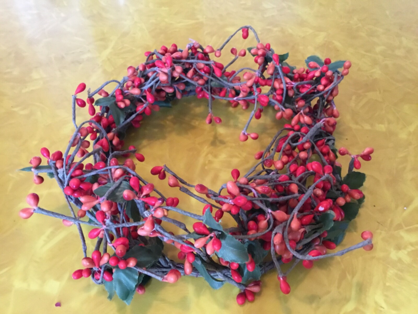 Pip Berry Candle Rings/Garland, Holiday Decor, Home Decor