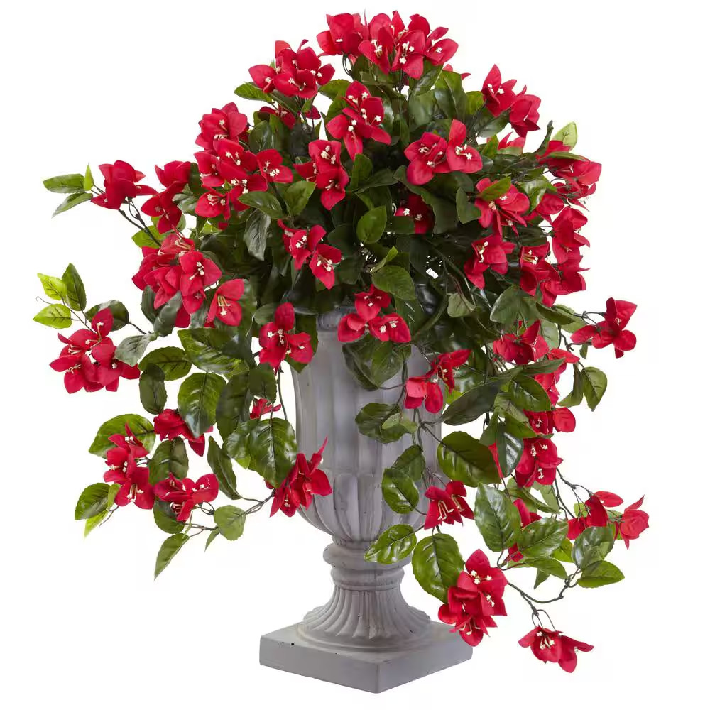Artificial Bougainvillea with Urn UV Resistant (Indoor/Outdoor)