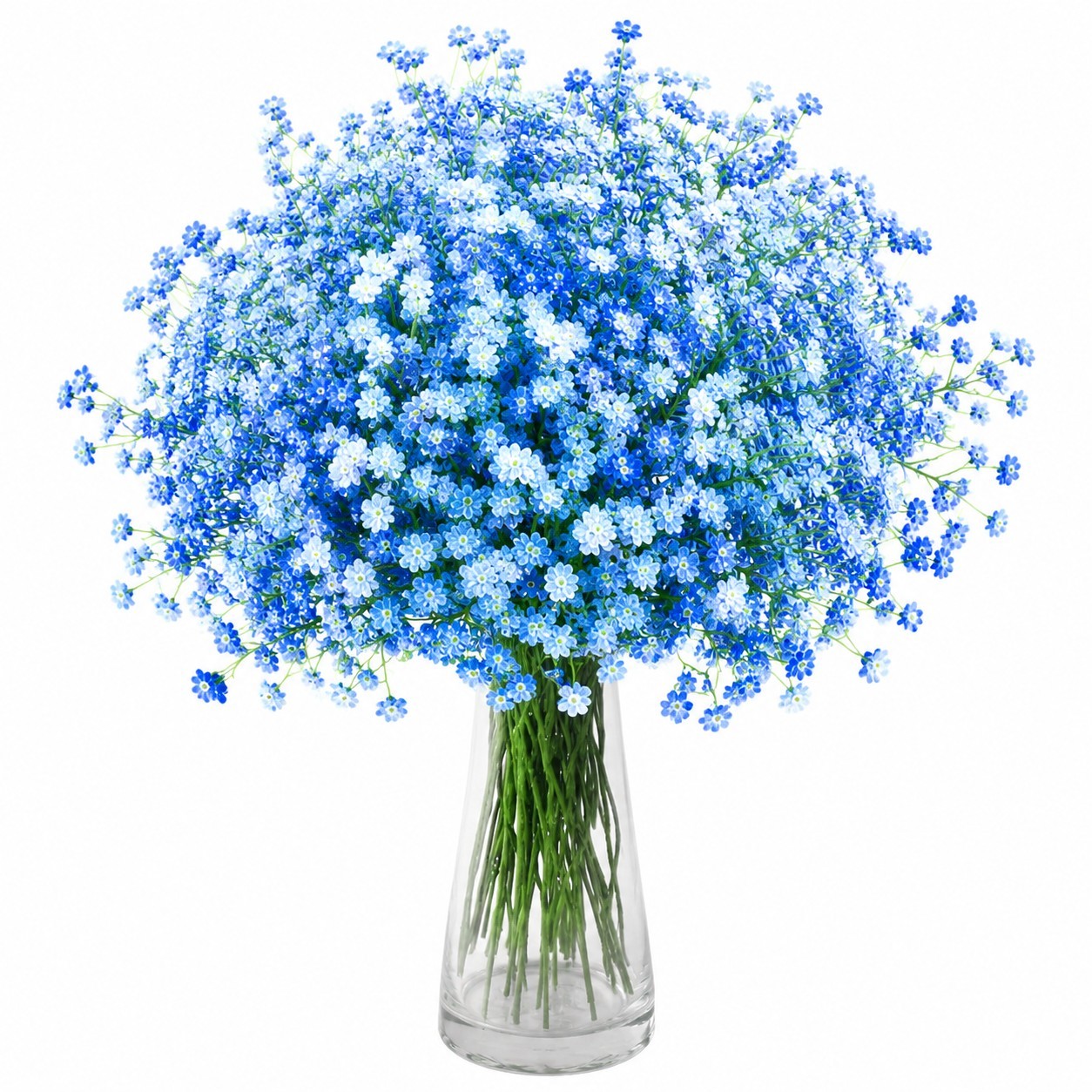 18Pcs Babys Breath Artificial Flower Gypsophila Real Touch Bouquet Wedding Decor