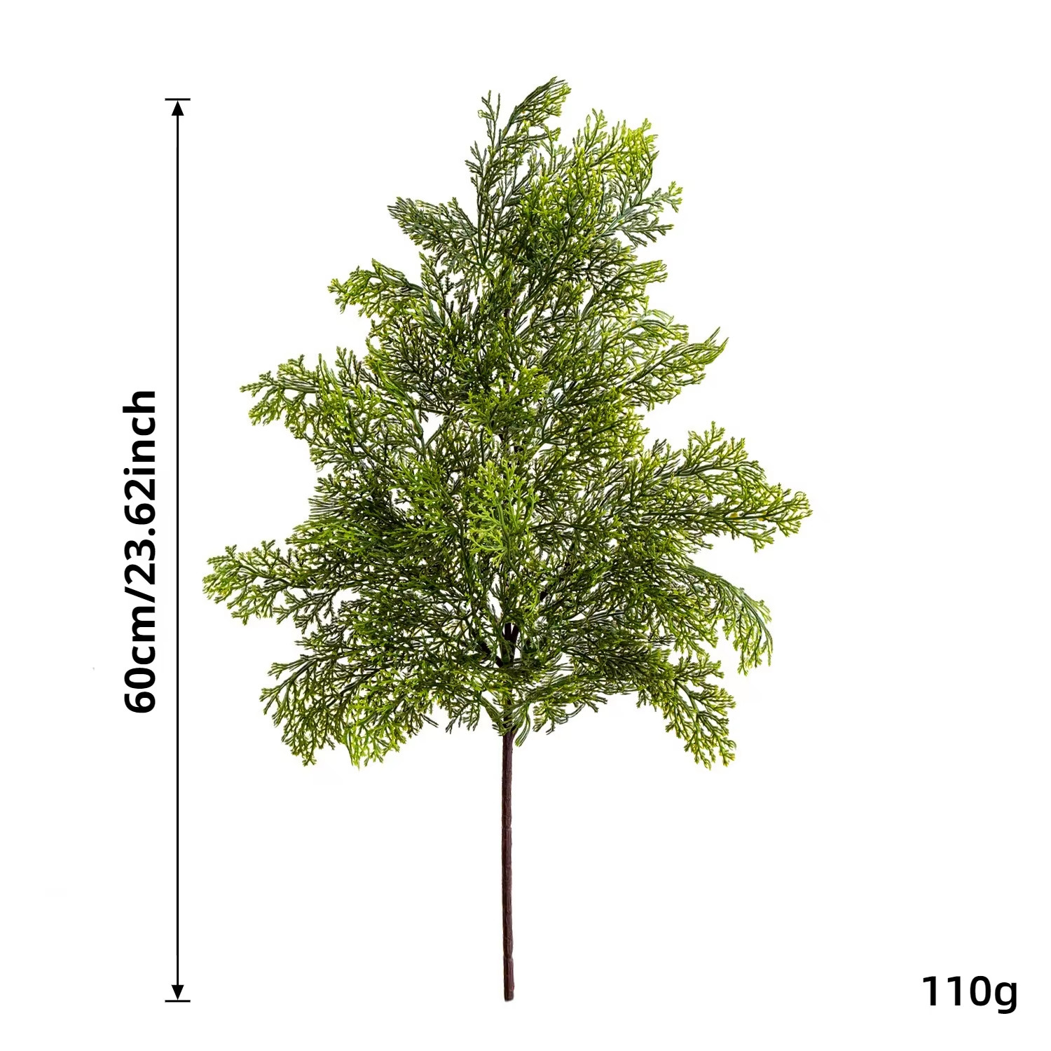 Artificial Pine Branches Faux Long Greenery Christmas Ornament DIY Garland Decor