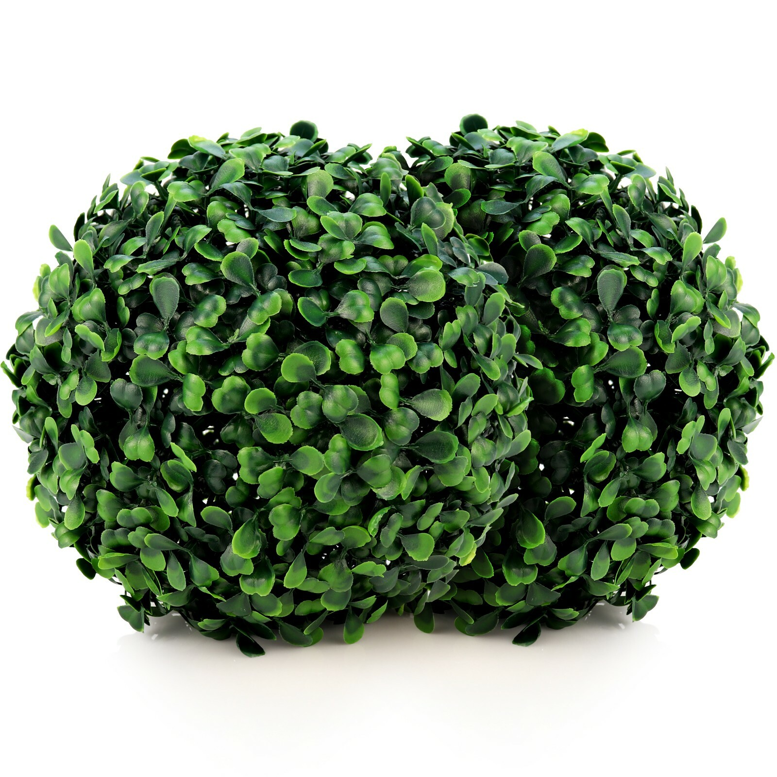 Airy Abode Topiary Balls Artificial Plants Green Outdoor Décor Set of 2 7 inch