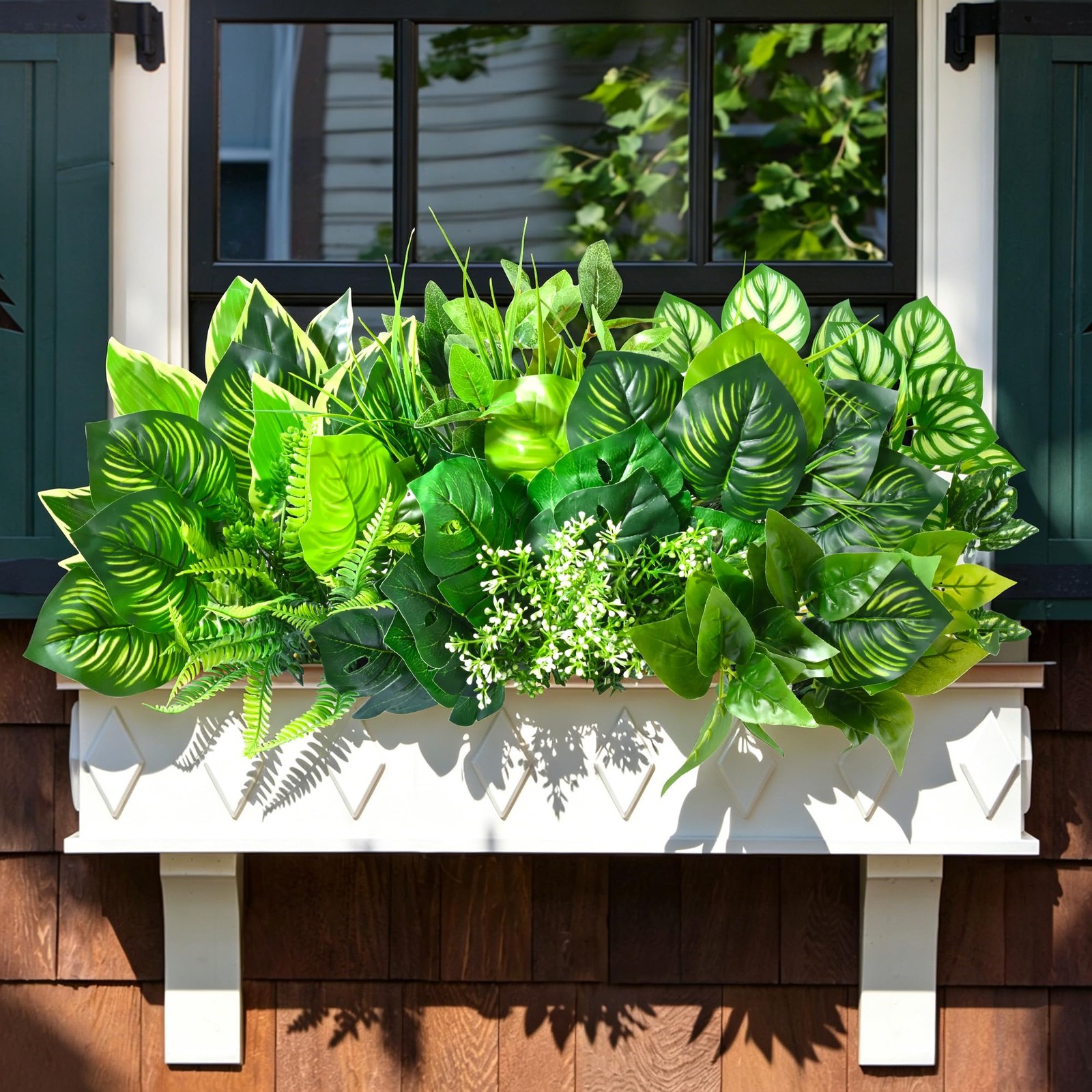 Fake Artificial Plants Outdoor UV Resistant Artificial Flowers Large Bunches …
