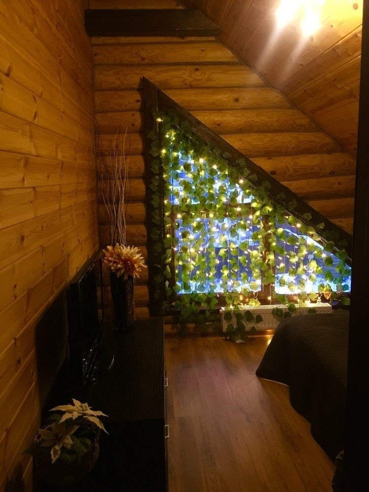 90ft Artificial Grape Vines – 12 Strands with 9 Strings, Hanging Garland for Hom
